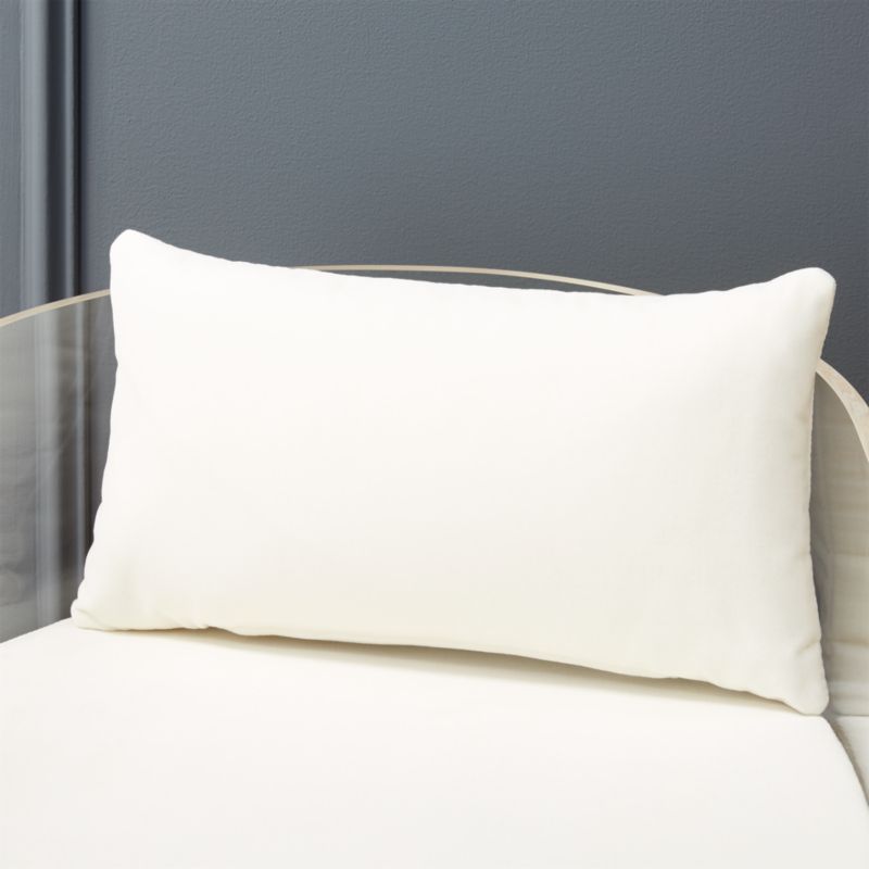 Antonio Acrylic Chair Pillow Cb2