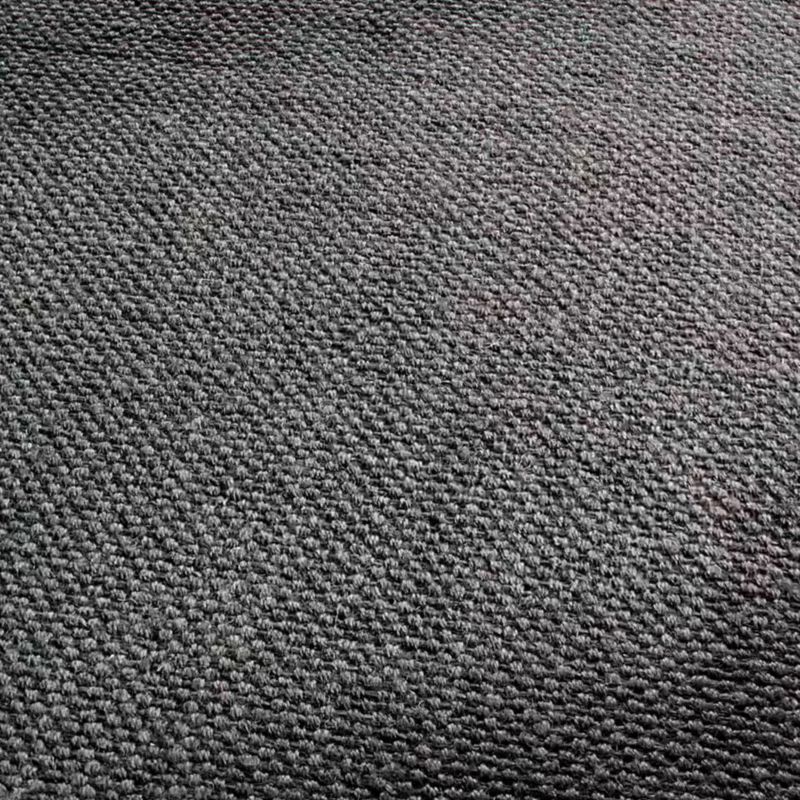 Play Antos Handwoven Charcoal Linen and Jute Rug Swatch 12"x12" - video 1 of 1