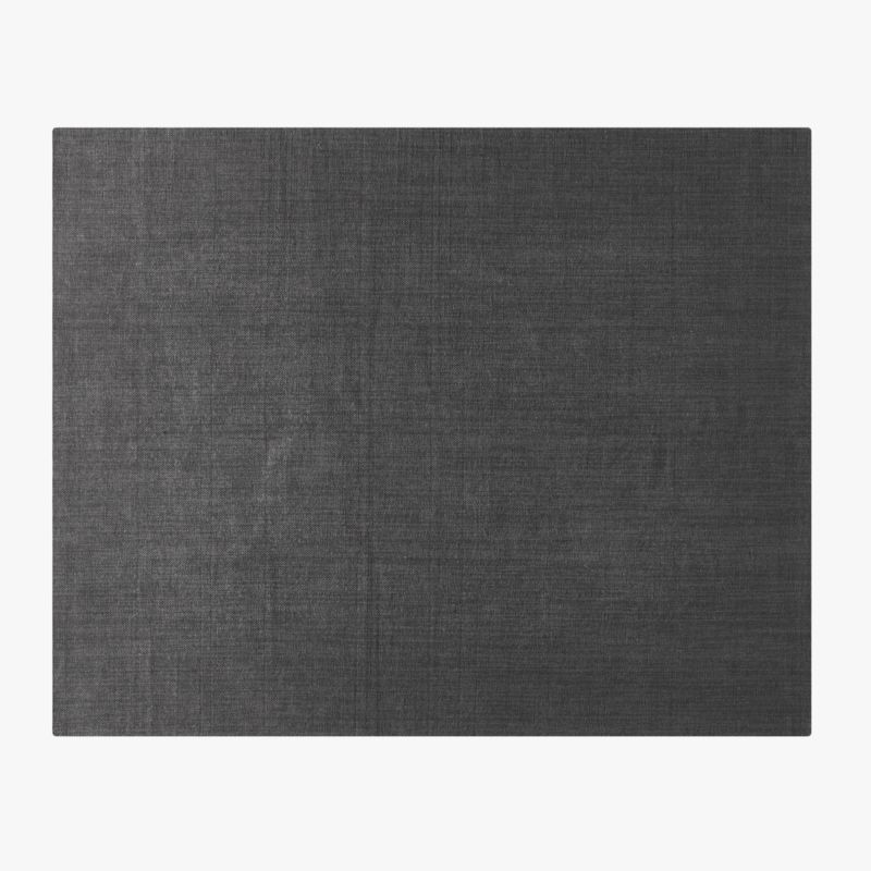 Antos Handwoven Charcoal Linen and Jute Area Rug 9'x12' - image 0 of 4