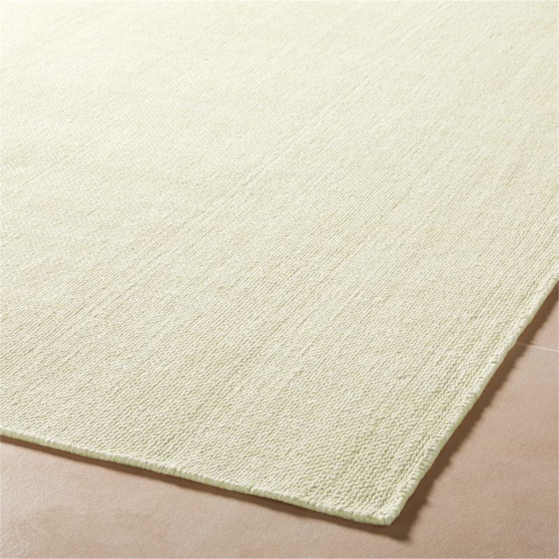 Antos Warm White Handwoven Linen and Jute Area Rug 8'x10' - image 3 of 4