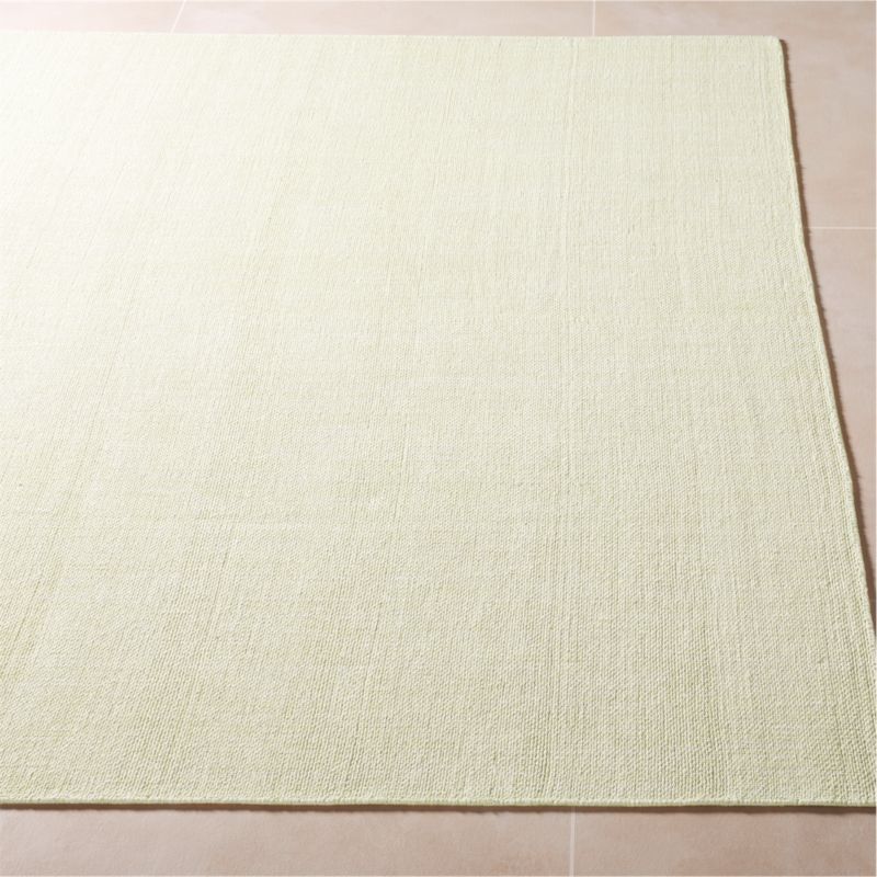 Antos Warm White Handwoven Linen and Jute Area Rug 8'x10' - image 2 of 4