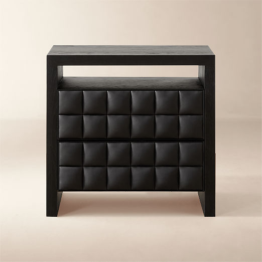 Black Nightstands CB2