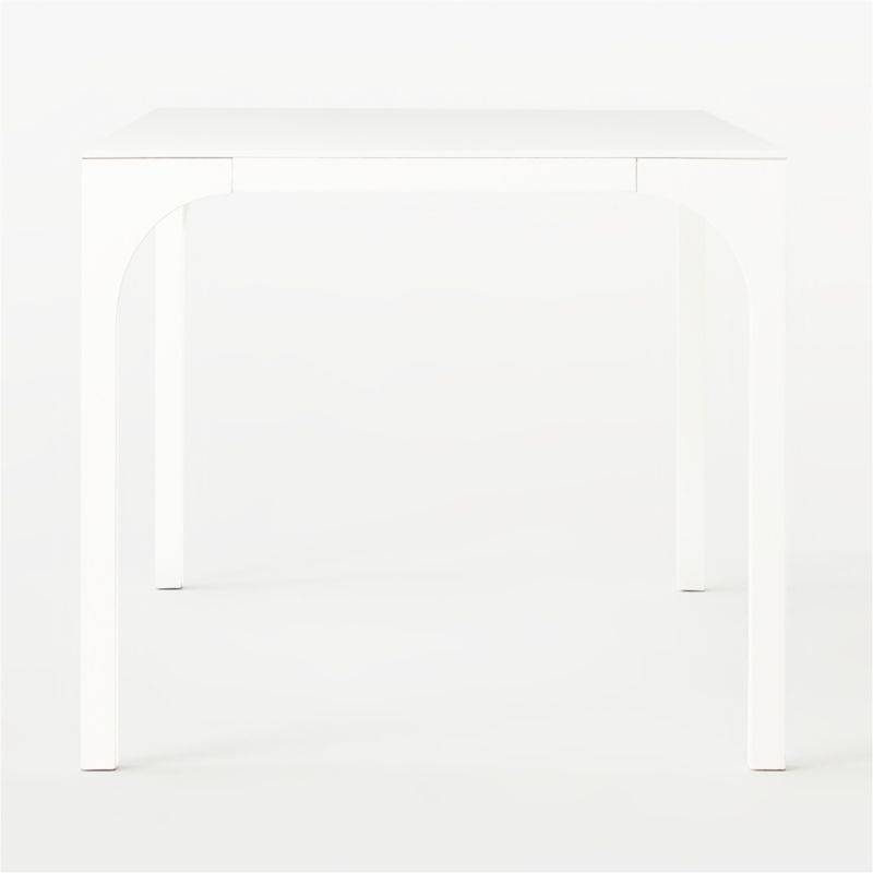 Aqua Virgo 72" Rectangular White Dining Table - image 6 of 13