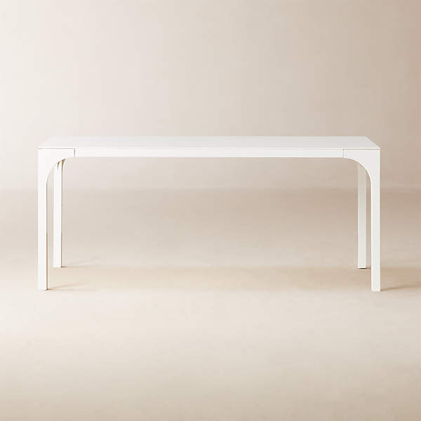 Cb2 white deals table