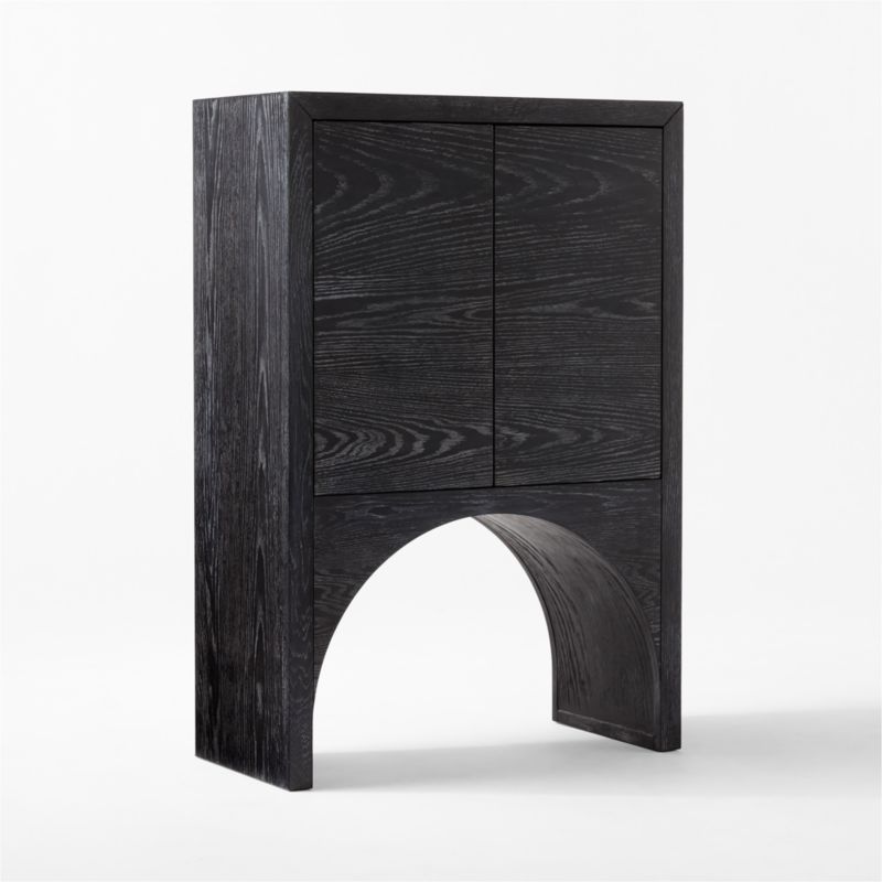 Augusta Black Entryway Cabinet - image 6 of 12