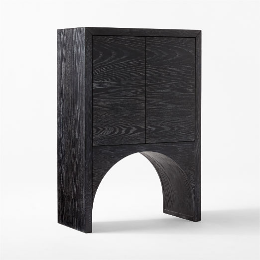 Augusta Black Entryway Cabinet