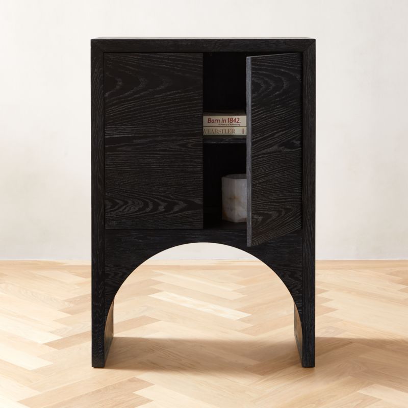 Augusta Black Entryway Cabinet - image 4 of 12