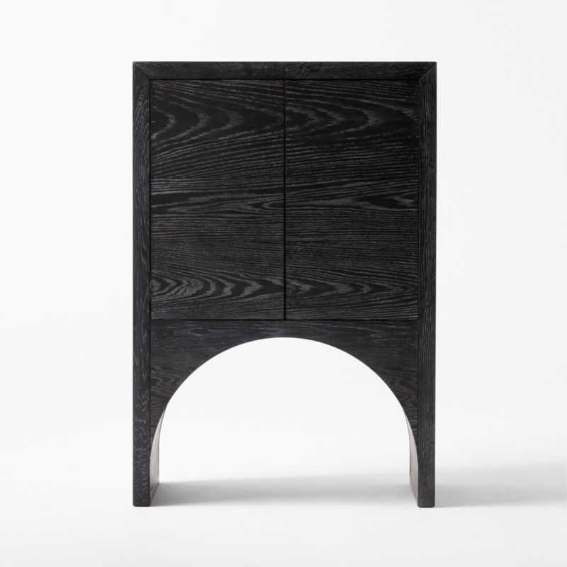 Augusta Black Entryway Cabinet - image 5 of 12