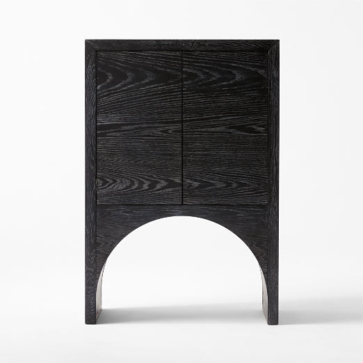 Augusta Black Entryway Cabinet