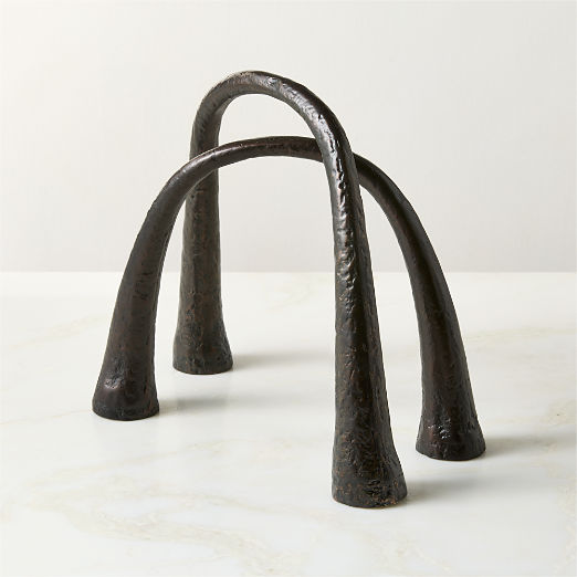 Arca Bronze Cast Aluminum Arch Sculptures Set of 2