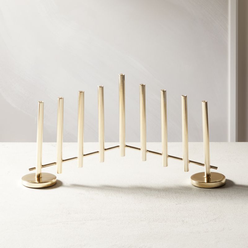 View Architectural Menorah Candle Holder details