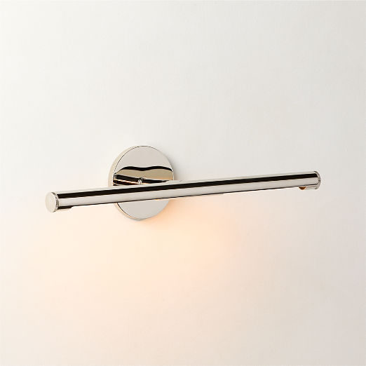 Archive Nickel 19.75" Wall Mount Picture Light