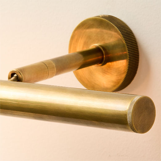 Archive Aged Brass 11.75" Wall Mount Picture Light