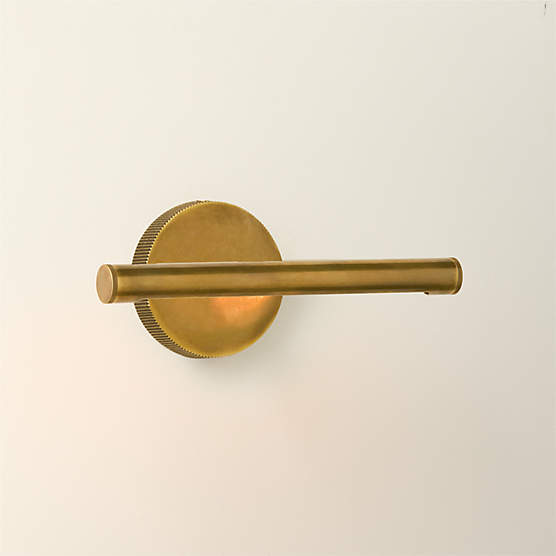 Archive Aged Brass 11.75" Wall Mount Picture Light