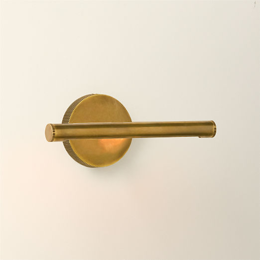 Archive Aged Brass 12.25" Wall Mount Picture Light