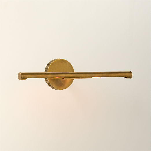 Archive Aged Brass 19.75" Wall Mount Picture Light