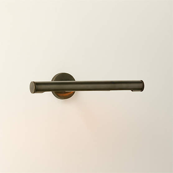 Archive Blackened Brass 11.75" Wall Mount Picture Light