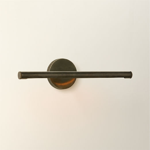 Archive Blackened Brass 19.75" Wall Mount Picture Light