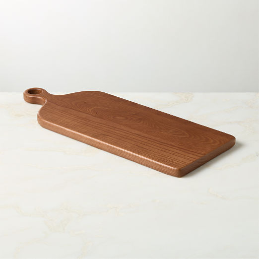 Arlo Rectangular Ash Wood Serving Board 20"