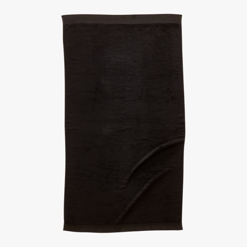 Arlow Organic Cotton Black Bath Sheet - image 1 of 5