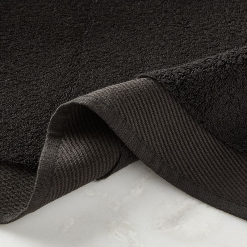 Arlow Organic Cotton Black Hand Towel - image 4 of 6