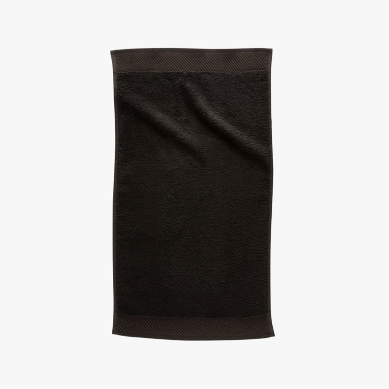 Arlow Organic Cotton Black Hand Towel - image 2 of 6