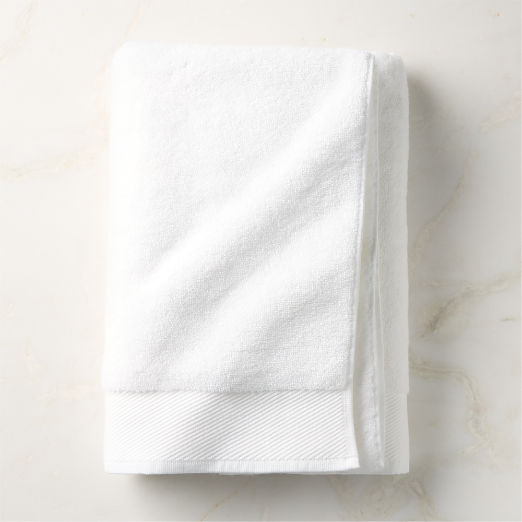 Arlow Organic Cotton Warm White Bath Towel