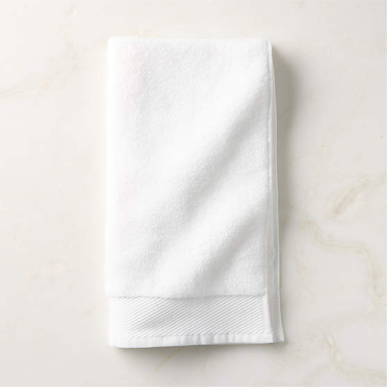 Arlow Organic Cotton Warm White Hand Towel