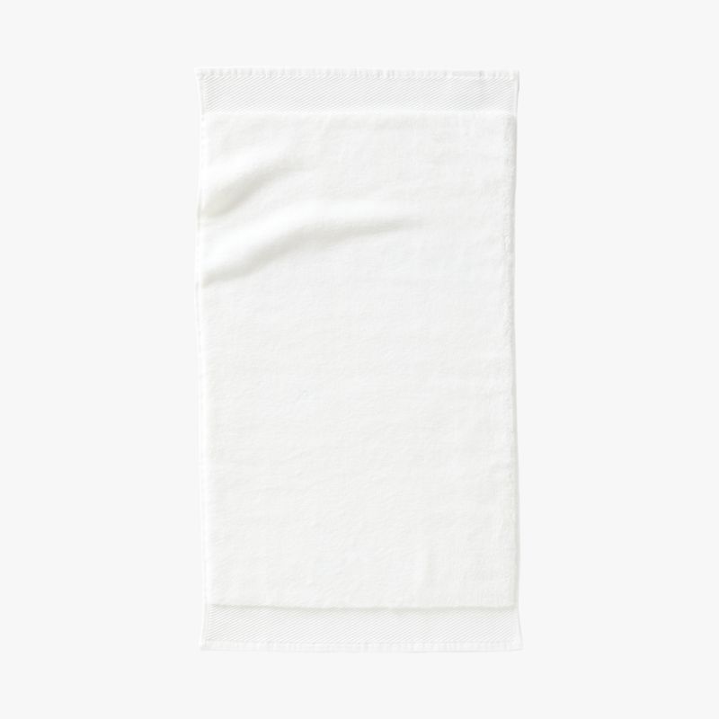 Arlow Organic Cotton Warm White Hand Towel - image 2 of 5