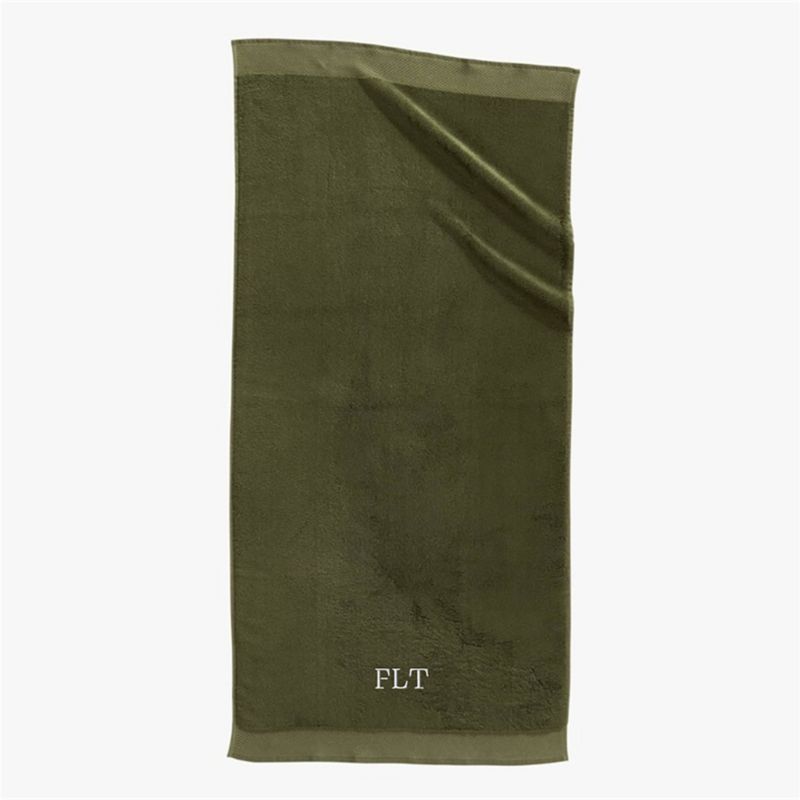 Arlow Tencel Green Bath Towel + Reviews | CB2