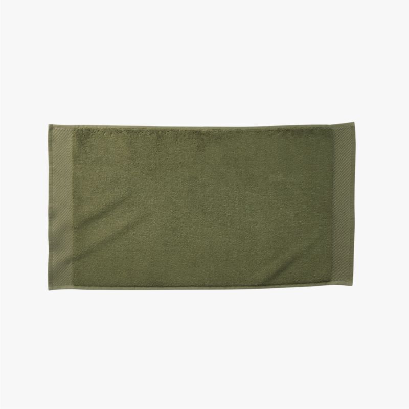 Arlow Organic Cotton Green Hand Towel - image 3 of 6