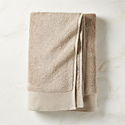 Arlow Organic Cotton Light Taupe Bath Towel