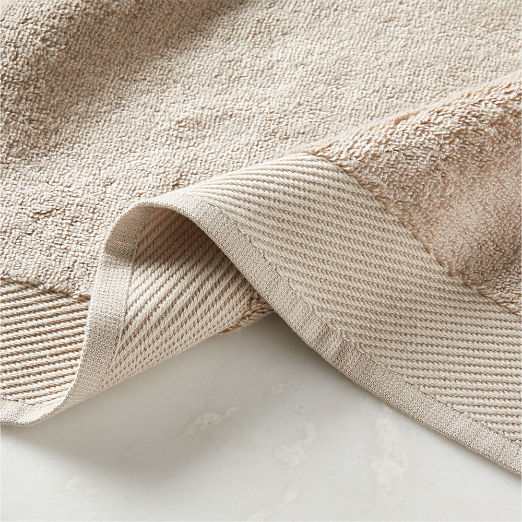 Arlow Organic Cotton Light Taupe Hand Towel