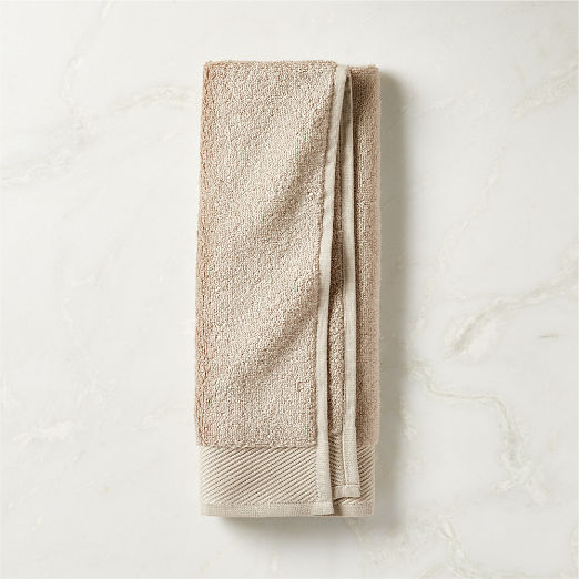 Arlow Organic Cotton Light Taupe Hand Towel