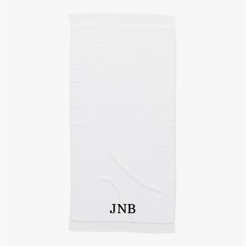 Arlow Organic Cotton White Bath Towel - image 3 of 6