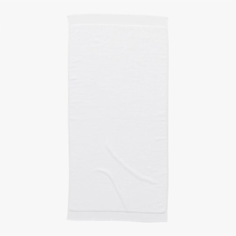 Arlow Organic Cotton White Bath Towel - image 2 of 6