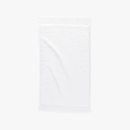 Arlow Organic Cotton White Hand Towel