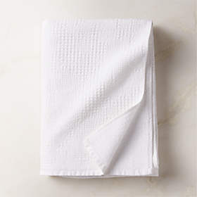Brooks Ribbed Organic Cotton Dusty Rose Bath Towels