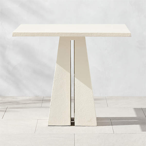 White metal bistro table new arrivals