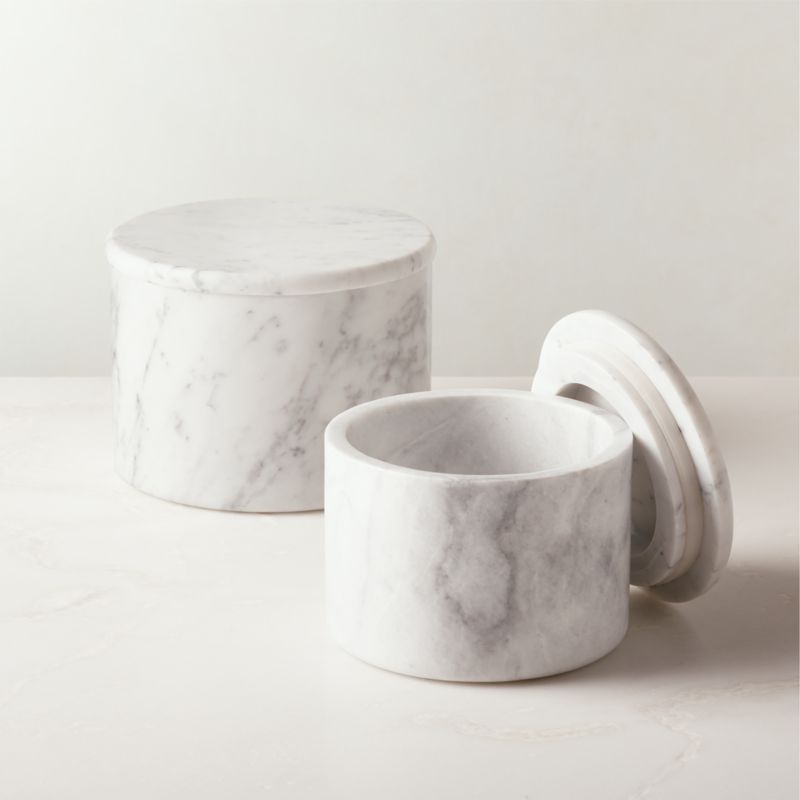 View Arris Marble Canisters Set of 2 details