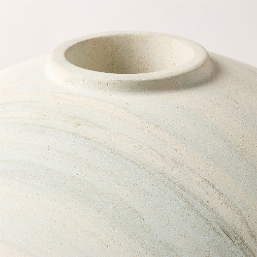 Artesian White Sandstone Vase Large