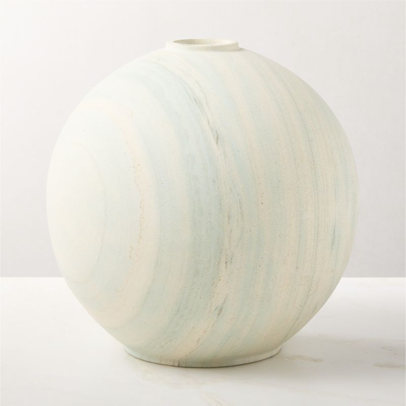 Artesian White Sandstone Vase Large - image 3 of 6