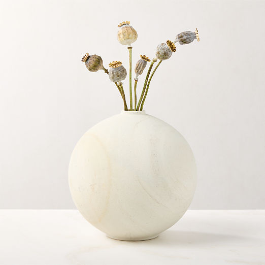 Artesian White Sandstone Vase Small