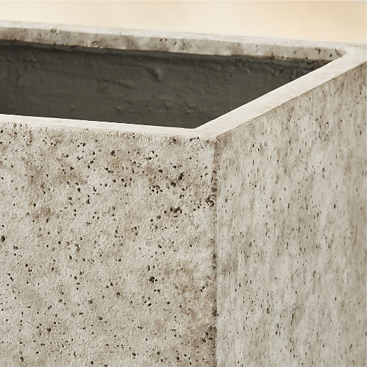 Ash Grey Cement Outdoor Planters