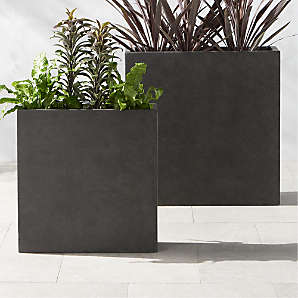 modern outdoor planter boxes