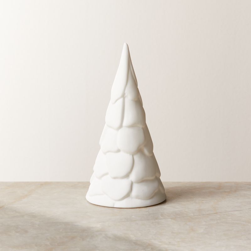 Aspen Bone China Christmas Tree Figure 6" - image 2 of 7