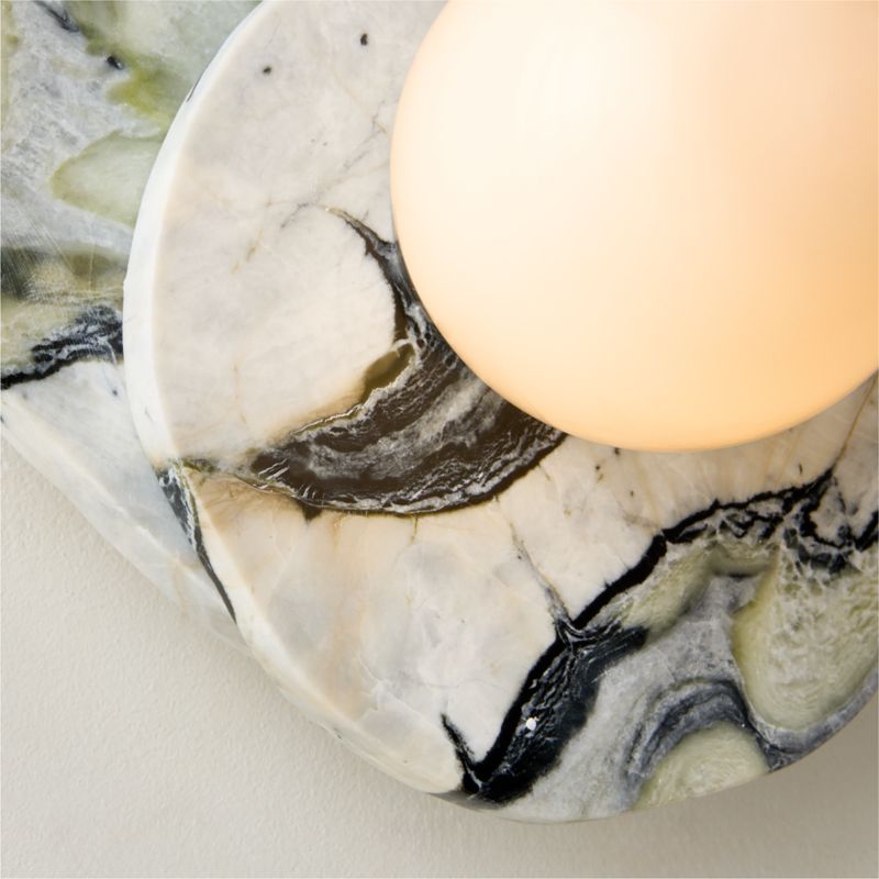 Astr Floral Jade Wall Sconce - image 2 of 10