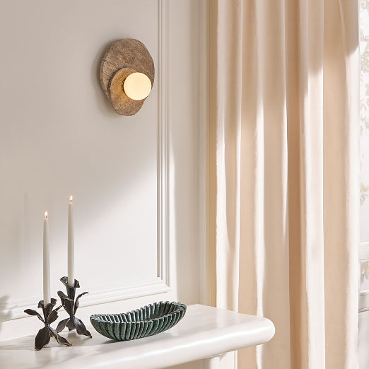 Astr Travertine Wall Sconce