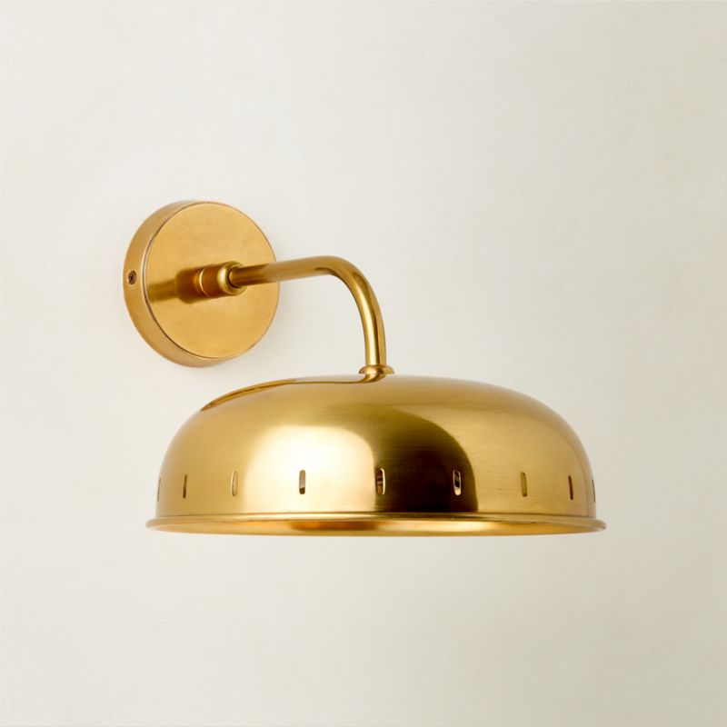Atelier Aged Brass Wall Sconce Set of 2 by Todd Snyder - image 3 of 6