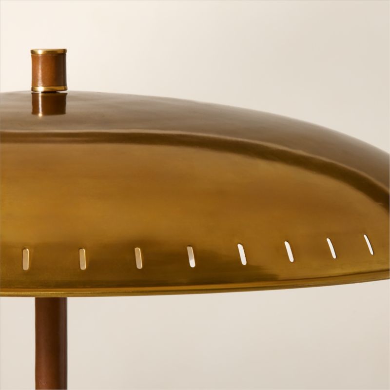 Atelier Aged Brass Floor Lamp by Todd Snyder - image 2 of 5